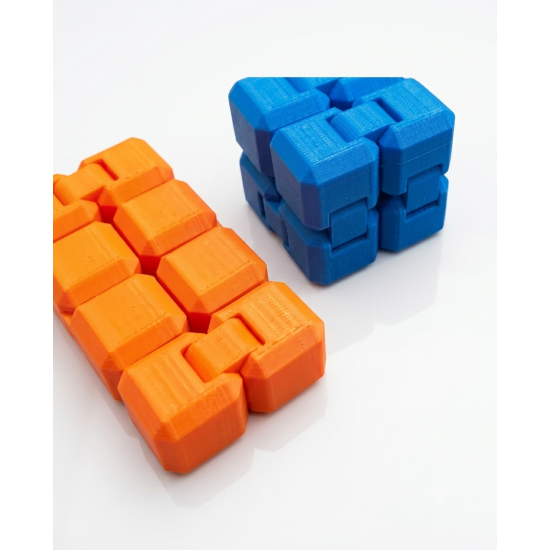 Infinity Cube Fidget Toy - Stress Relief Pocket Gadget