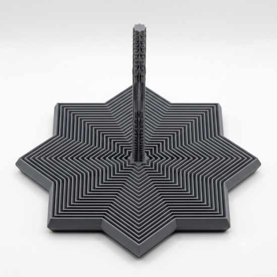 Fidget Star 3D Printed - Rotating Stress Relief Toy