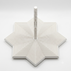 Fidget Star 3D Printed - Rotating Stress Relief Toy