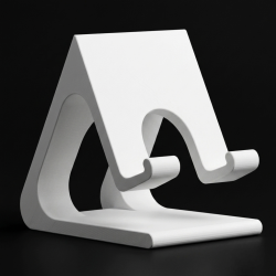 Modern Desktop Phone Stand - Ergonomic Holder with Charging Slot