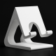 Modern Desktop Phone Stand - Ergonomic Holder with Charging Slot