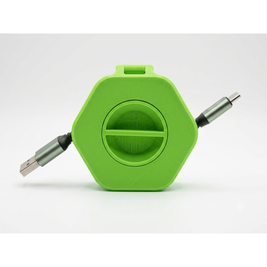 Minimalist Cable Winder - Desk Organizer