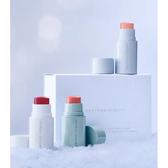 WESTMAN ATELIER Baby Cheeks Blush Stick Petite Trio - Clean Beauty