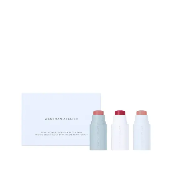 WESTMAN ATELIER Baby Cheeks Blush Stick Petite Trio - Clean Beauty