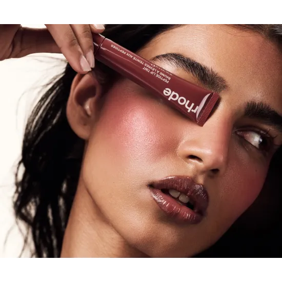 Rhode Skin Peptide Lip Tint in PBJ - Warm Berry Brown