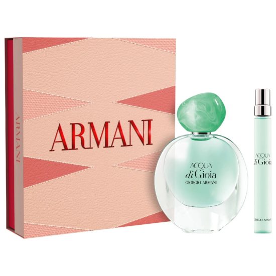 Giorgio Armani Acqua Di Gioia EDP Gift Set (Full Size + Travel Spray)