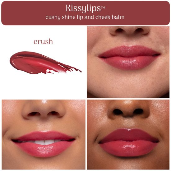 بلسم الشفاه والخدود اللامع والمرطب فيل بيوتي (Kissylips™ Balm) - درجة كراش توتي دافئ