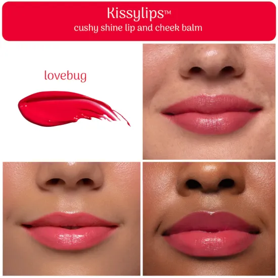 Fel Beauty Kissylips™ Balm in Lovebug (Pinky Red) - Hydrating Lip & Cheek Tint