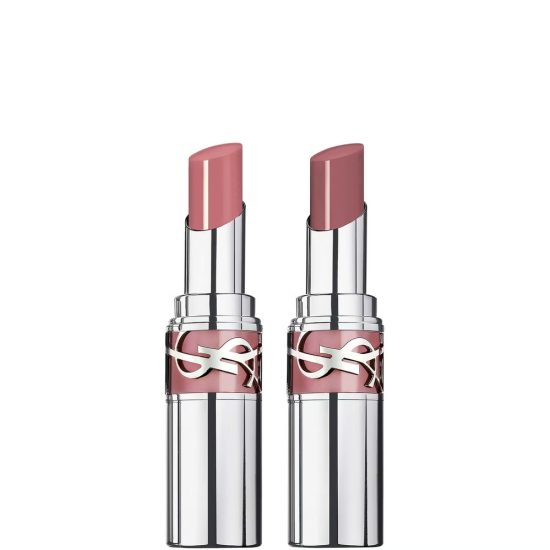 YSL Loveshine Lipstick Duo Set - Medium Coverage & Nourishing Shine