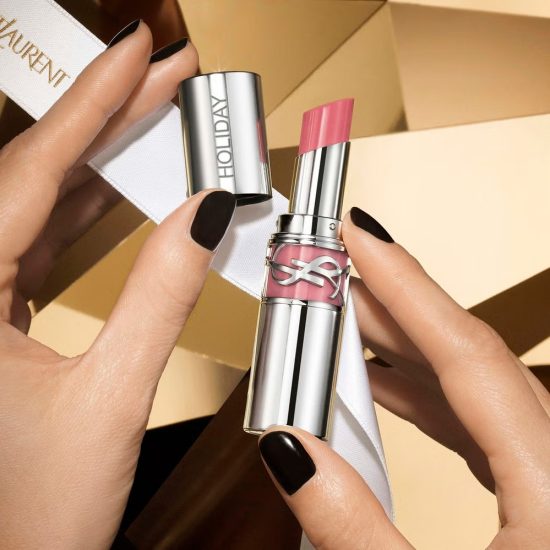 YSL Loveshine Lipstick Duo Set - Medium Coverage & Nourishing Shine