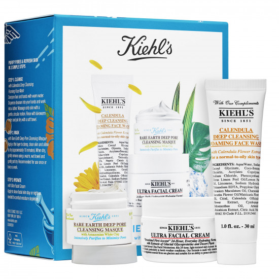 Sephora & Kiehl’s Must-Have Skincare Set - Essential Trio