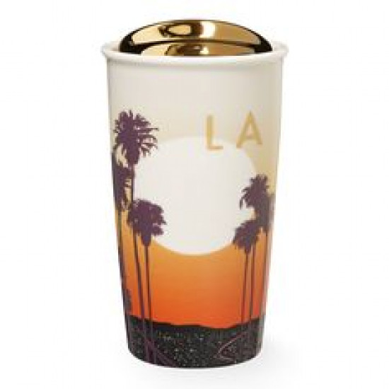 Los Angeles City Collection Tumbler - Premium Insulated Travel Cup