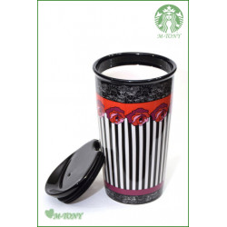 Anna Sui Signature Ceramic Thermal Mug - Limited Edition Exclusive Anna Sui Signature Ceramic Thermal Mug - Limited Edition Exclusive
