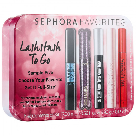 Sephora Favorites Lashstash To Go - 5 Piece Bestselling Mascara Set