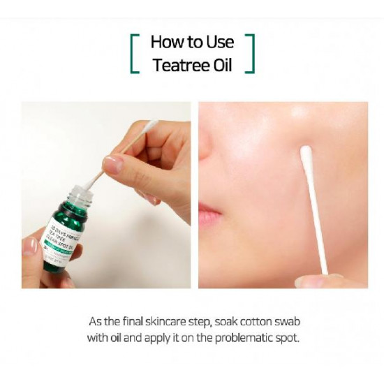 Some By Mi 30 Days Miracle Tea Tree Clear Spot Oil (10ml) Some By Mi 30 Days Miracle Tea Tree Clear Spot Oil (10ml)