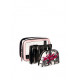 Victoria's Secret Graphic Backstage Nesting Trio Makeup Bags
