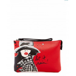 ZAC Let's Rain Cosmetic Wristlet - Elegant Makeup & Money Pouch
