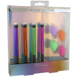 Real Techniques Limited Edition Makeup Correction Set - 4 Brushes & 4 Mini Sponges
