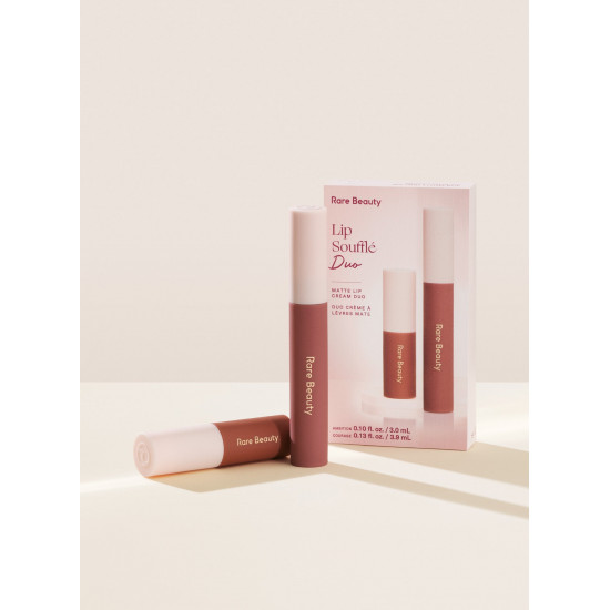 Rare Beauty Lip Soufflé Matte Lip Cream Duo (Courage + Ambition)