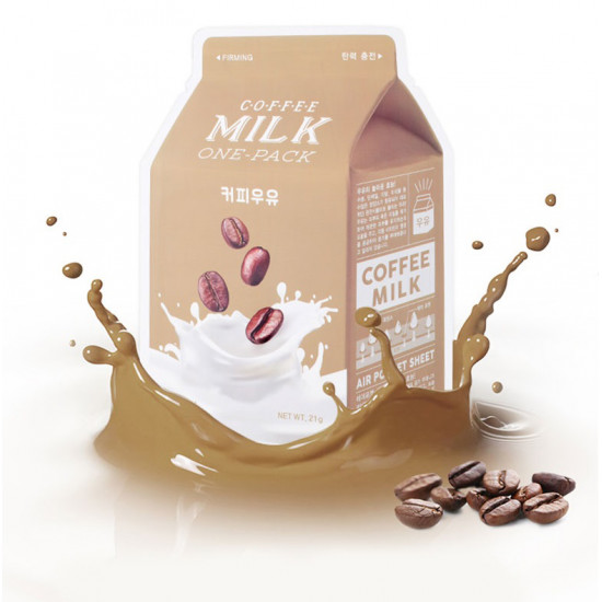 A'pieu Coffee Milk Mask | Firming & Hydrating Sheet Mask