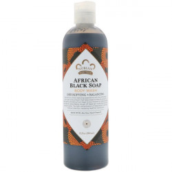 Nubian Heritage African Black Soap Body Wash (384ml)