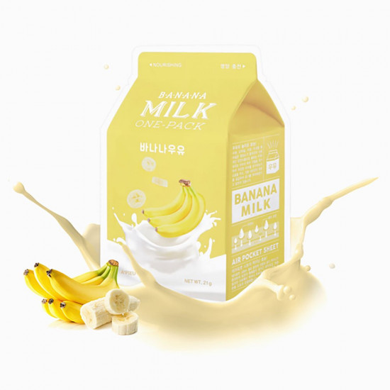 A'PIEU Banana Milk One Pack (Nourishing & Vitalizing)