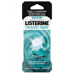 Listerine Ready! Tabs - Chewable Mint Tablets