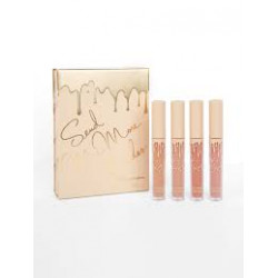 Kylie Cosmetics Send Me More Nudes Matte Liquid Lipstick Set - 4 Pieces