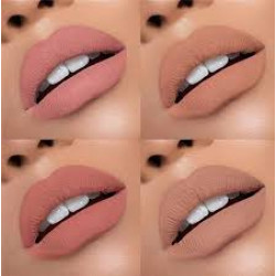 Kylie Cosmetics Send Me More Nudes Matte Liquid Lipstick Set - 4 Pieces