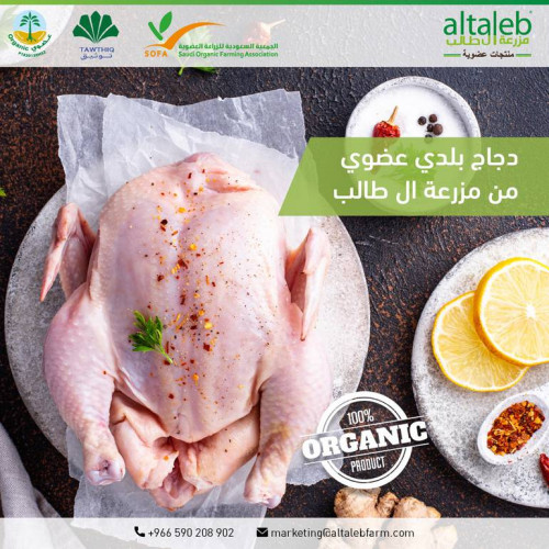   Organic Chicken 700-900gm Altaleb Farm