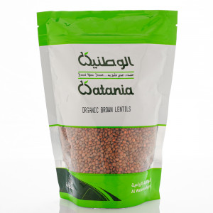  Organic Brown Lentils 500 Grams Al watania