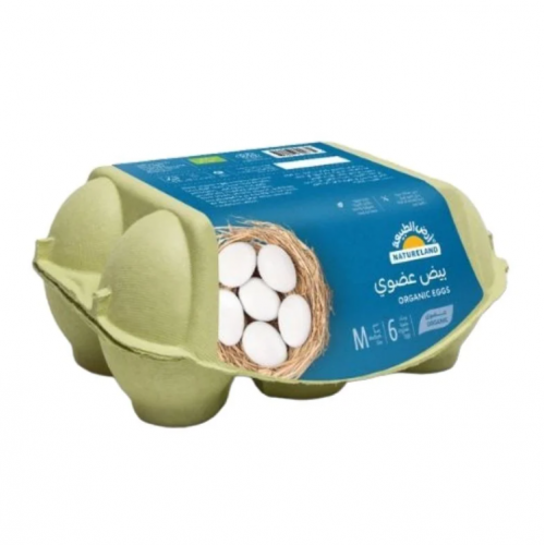 Natureland Organic Free Range Eggs 6pcs Natureland Organic Free Range Eggs 6pcs