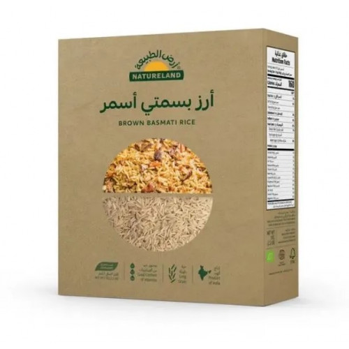 Natureland Brown Basmati Rice 1kg