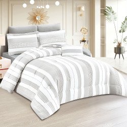 مفرش ميكروفايبر وقطن 8 قطع نفرين مفرش ميكروفايبر وقطن 8 قطع نفرين