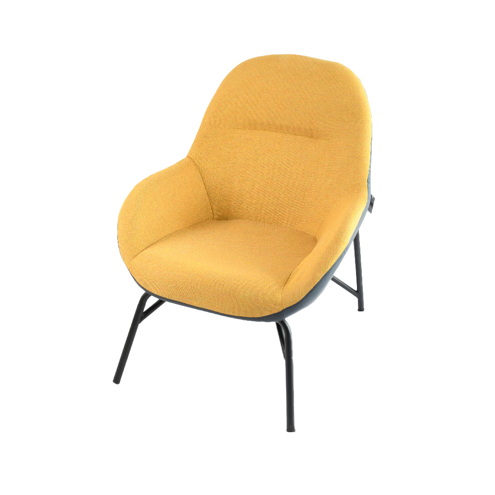 كرسي جانبي مفرد أصفر كرسي جانبي مفرد أصفر