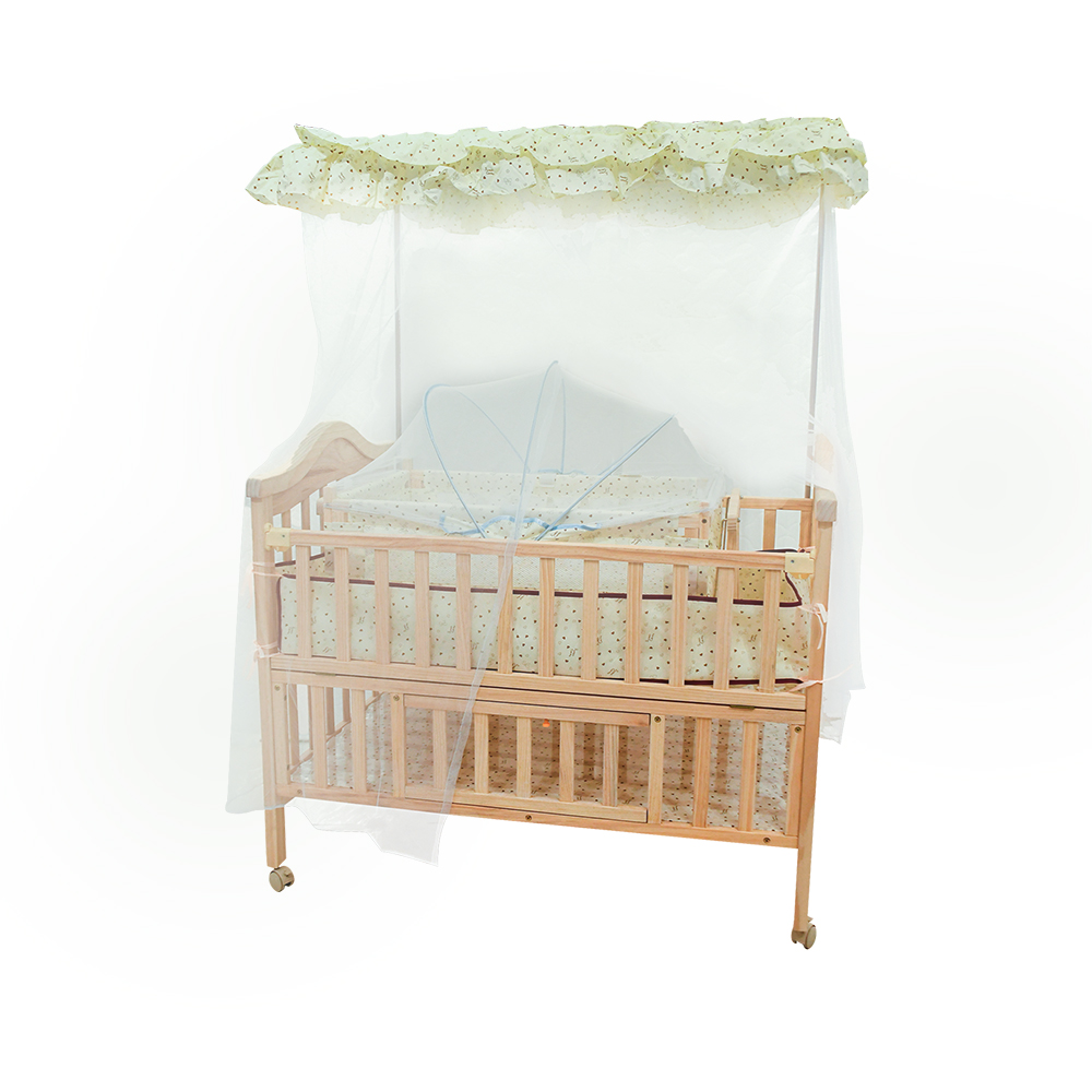 سرير أطفال بناموسية سرير أطفال بناموسية