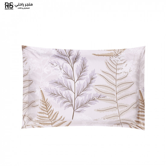 مفرش سارة ميكروفيبر 8 قطع نفرين - أوراق سرخس مفرش سارة ميكروفيبر 8 قطع نفرين - أوراق سرخس