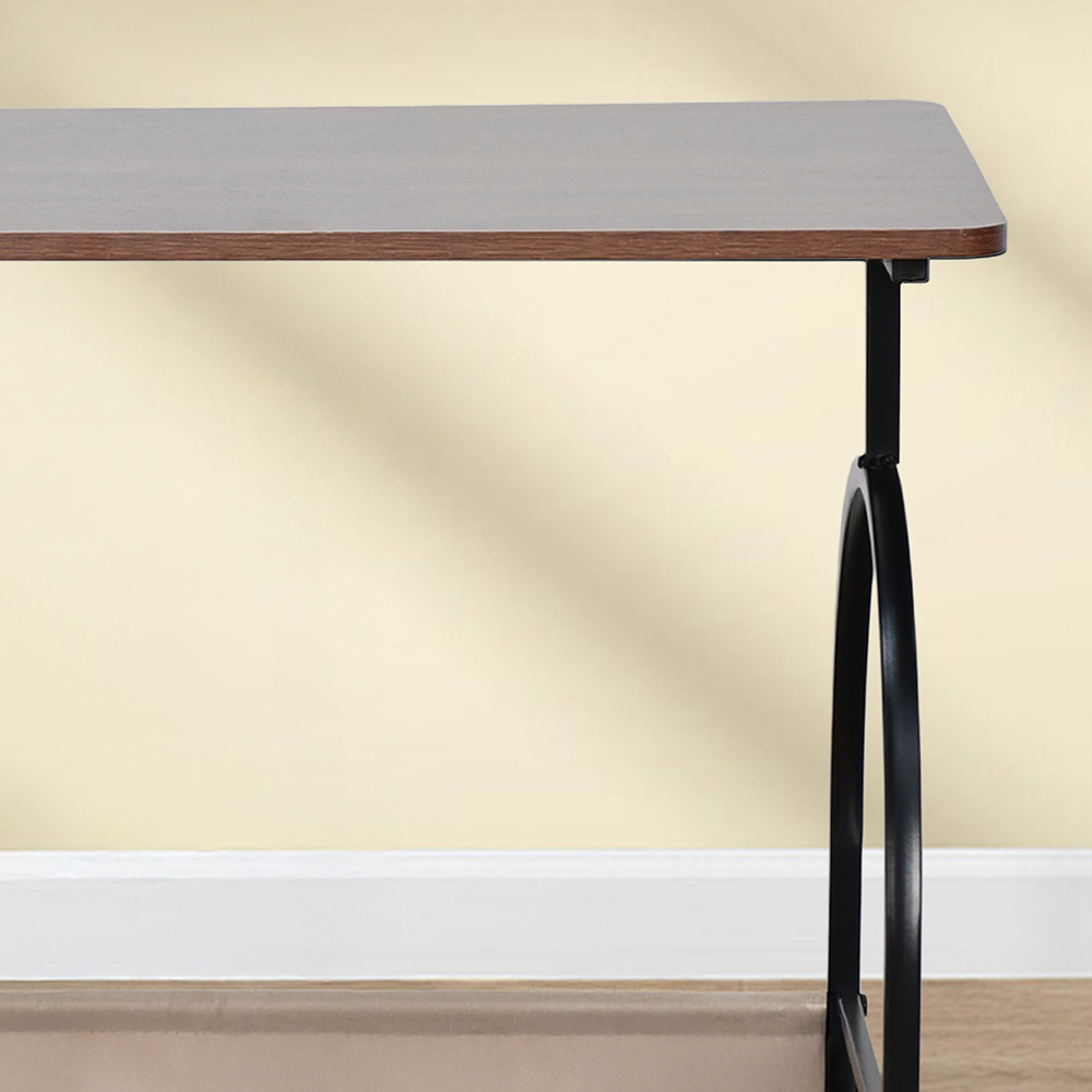 عربة تقديم سطح خشبي مع عجلات ورف تخزين عربة تقديم سطح خشبي مع عجلات ورف تخزين