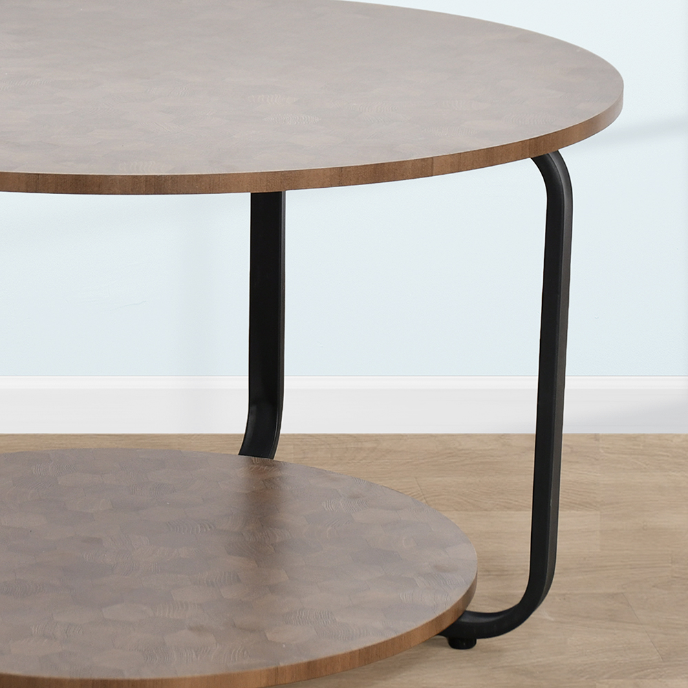 طاولة خدمة مفردة مع قاعدة خشبية بني طاولة خدمة مفردة مع قاعدة خشبية بني