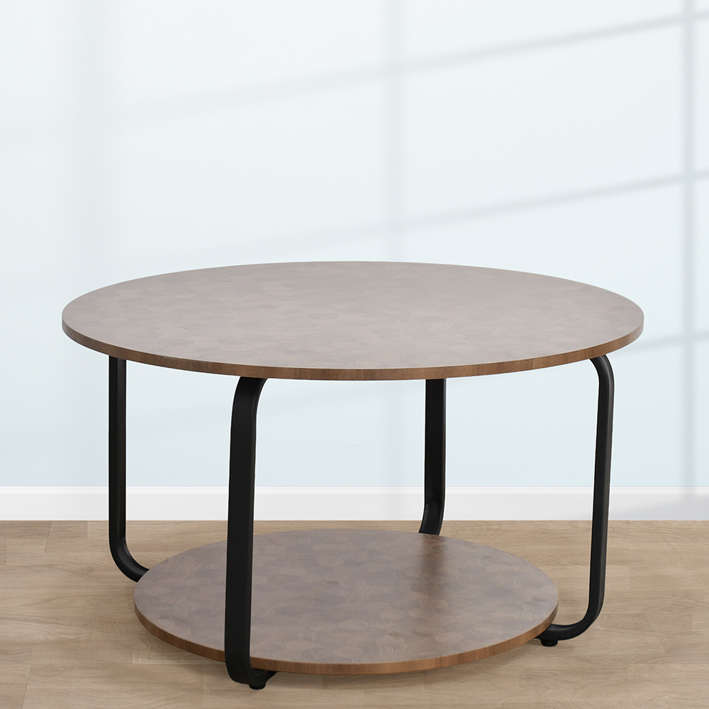 طاولة خدمة مفردة مع قاعدة خشبية بني طاولة خدمة مفردة مع قاعدة خشبية بني