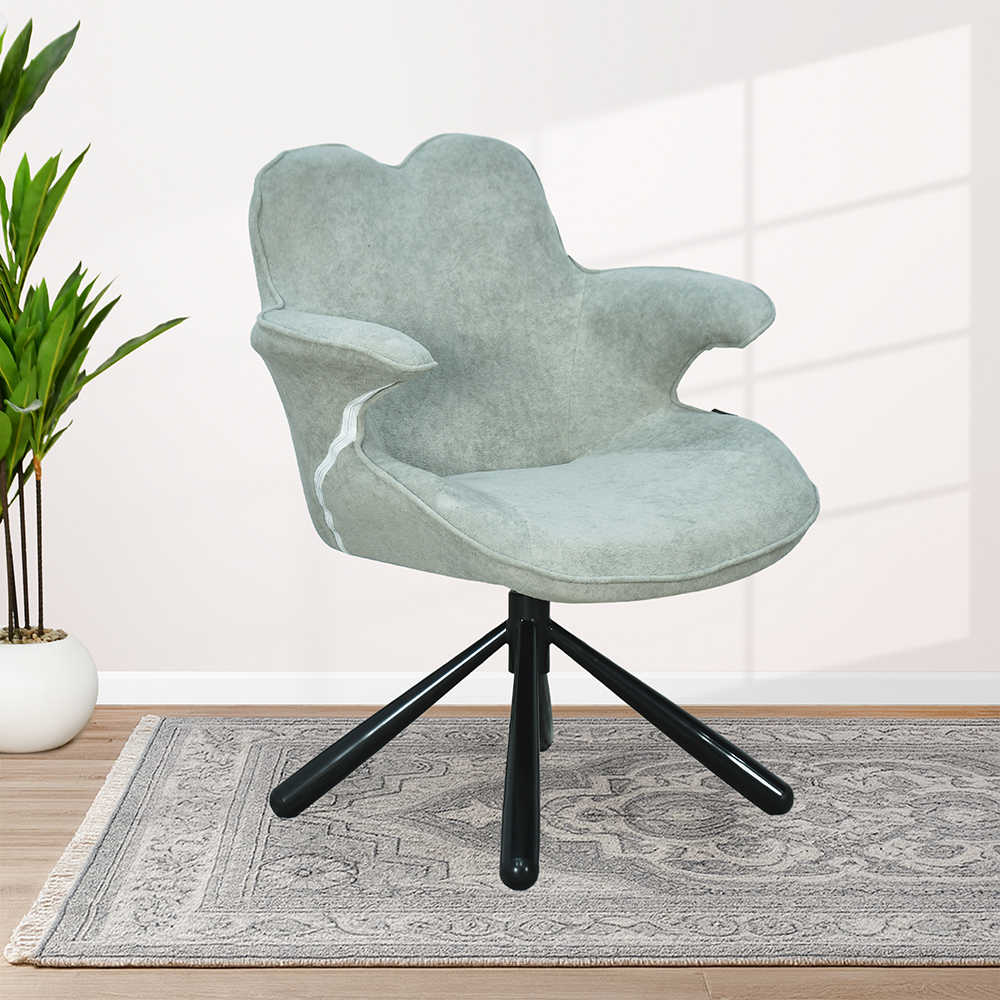 كرسي دوار عصري مع قماش قابل للأزالة تيفاني كرسي دوار عصري مع قماش قابل للأزالة تيفاني