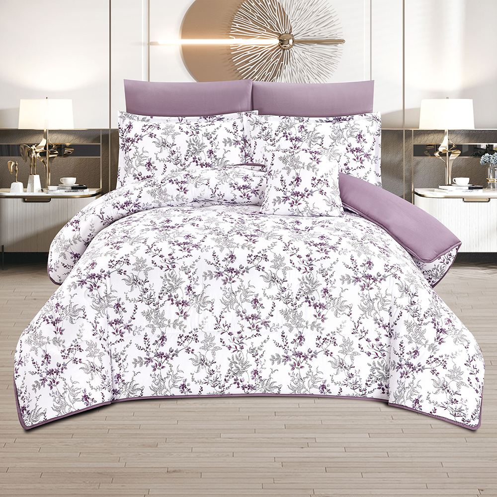 مفرش ميكروفايبر 7 قطع نفرين مفرش ميكروفايبر 7 قطع نفرين