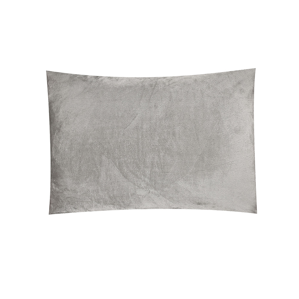 مفرش شتوي مخمل مع كيس وسادة