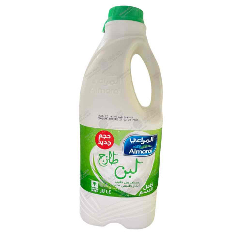 لبن المراعي طازج كامل الدسم 1.4لتر