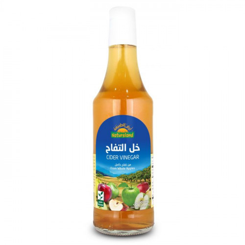 خل تفاح أرض الطبيعة 500 مل