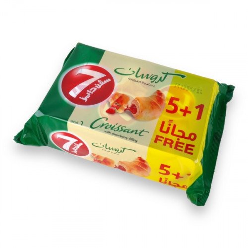كرواسان 7 دايز فراولة 55 جم (5+1) كرواسان 7 دايز فراولة 55 جم (5+1)