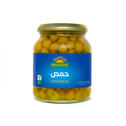 حمص عضوي أرض الطبيعه 350 جم