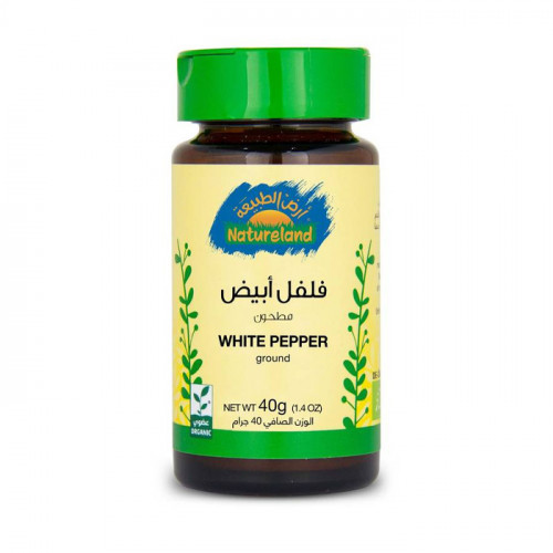 فلفل أبيض أرض الطبيعة 40 جم