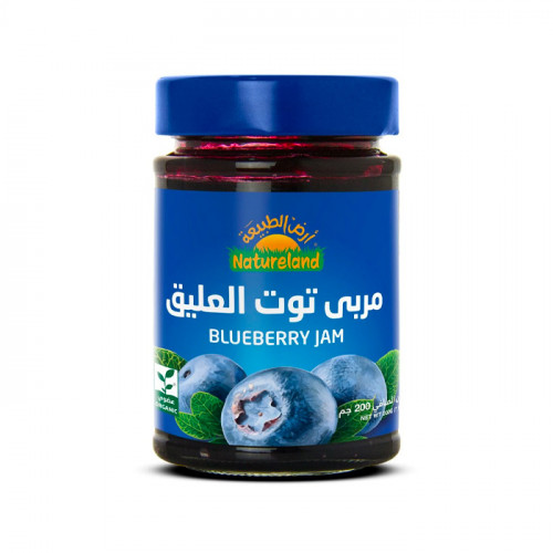 مربى توت العليق عضوي أرض الطبيعة 200 جم