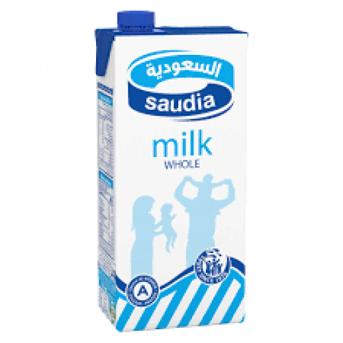 حليب السعودية كامل الدسم 1 لتر حليب السعودية كامل الدسم 1 لتر
